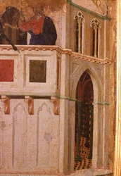 De Verleiding in de Tempel (detail)