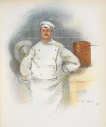 Een chef-kok.