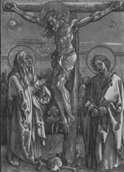 Christus aan het Kruis met de Maagd en Sint Jan, 1500-1550