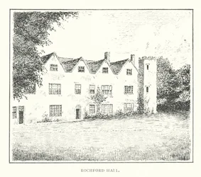 Rochford Hall (litho)
