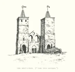 De Reculvers, "De Twee Zusters"