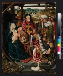Aanbidding der Koningen, 1520