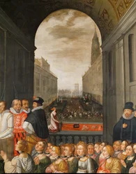 Allegorie op het schrikbewind van de hertog van Alba tijdens
