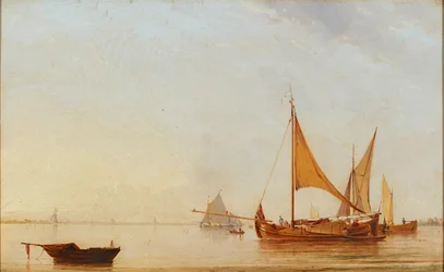 Havenboten bij Dageraad