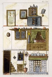 Illustratie uit het Magazine of Garden Gems door G Van Laar, 1802