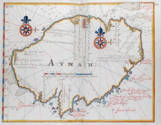 Eiland Aynam (Hainan) eiland, nabij de Z.W. kust van China.
