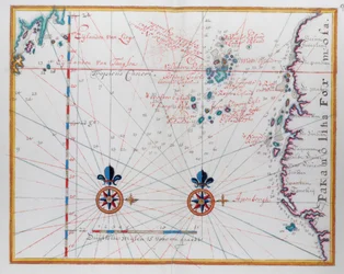 Kaart van Formosa (Taiwan)