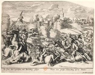 Overwinning van het Enniskillen garnizoen op de Ieren in 1689, ca. 1691