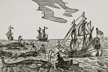 Walvisvaartschepen, uit 