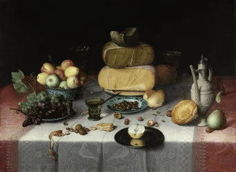 Stilleven met Kaas, ca. 1615