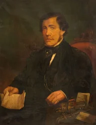 Portret van James Fern Webster
