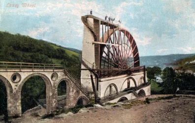 Laxey Wheel, Isle of Man, 1904