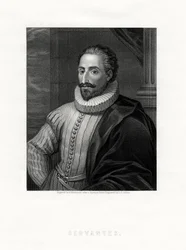 Miguel de Cervantes, Spaanse romanschrijver, dichter en toneelschrijver, 19e eeuw