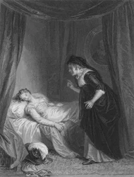 Juliet & de verpleegster, c1830s