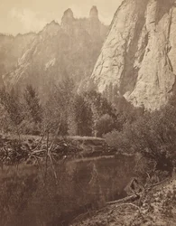 Kathedraal Spitsen, Vallei van de Yosemite, 1872