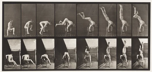 Plaat 373. Acrobat, Opdruk Vanaf Stoel