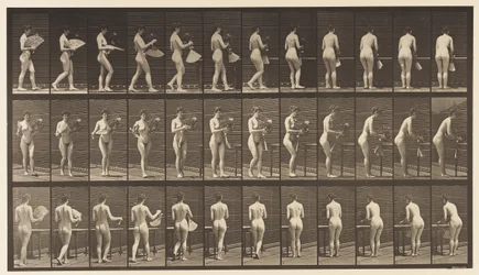 Plaat 441. Vaas dragen en op tafel plaatsen, 1872-1885