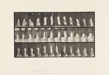 Plaat 459. Op stoel stappen, omhoog reiken en afdalen, 1885