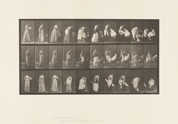 Plaat 497. Diverse fasen van het toilet, 1885