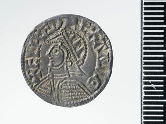 Penny van Æthelred II, London mint, 978 (zilver) (voorzijde van 3706819)
