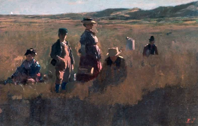 In het veld, ca. 1875