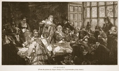 Puriteinen, illustratie uit 