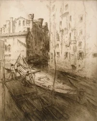 Het Joodse Getto, Venetië, uit 