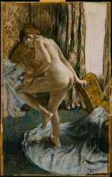 Na het bad, ca. 1883