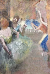 Balletscène, ca. 1885