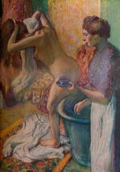 Ontbijt na een bad, 1883