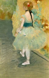 Danser in groen, ca. 1878