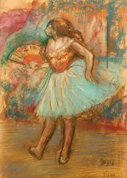 Danseres met een waaier, ca. 1895-1900