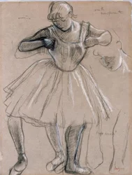 Staande danseres