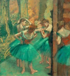 Dansers in roze
