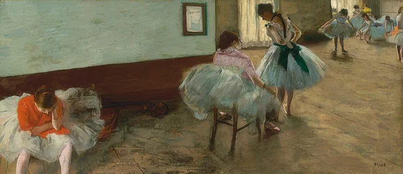 De dansles. Omstreeks 1879