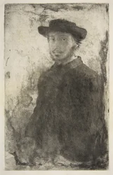 Edgar Degas: zelfportret