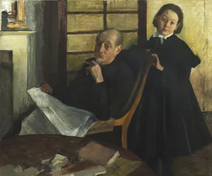 Henri Degas en zijn nicht Lucie Degas