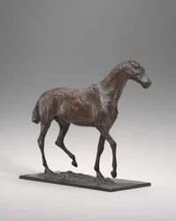 Paard lopend, originele was mogelijk begin 1870s, gegoten ca. 1920-1921