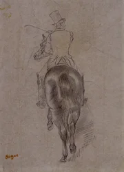 Jager op een Paard
