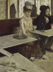 In een café Absint, 1873