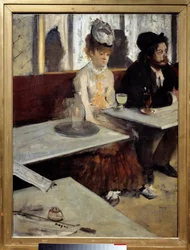 In een café, ook wel „Absint” genoemd, 1875-1876. H. 92 x 68 cm. Parijs, Musée d