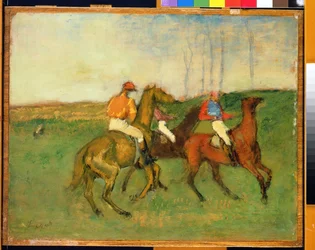Jockeys en Renpaarden, c.1890-95