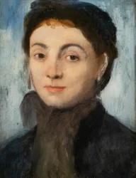 Josephine Gaujelin. 1867. Olie op doek.