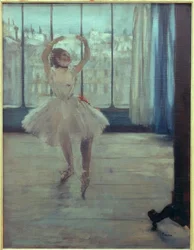 De danseres bij de fotograaf