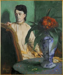 La femme a la potiche (olieverf op doek)