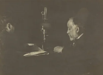 Louise Halévy leest voor aan Degas