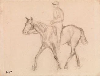 Man te paard