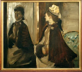 Mme. Jeantaud au mirroir (schilderij op doek)