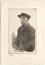 [Portret van Degas]