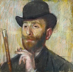 Portret van de Schilder Zakar Zakarian (1849-1923)